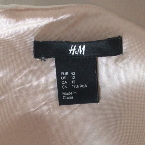H&M Ivory & White Color Block Shift Dress - Picture 3 of 3